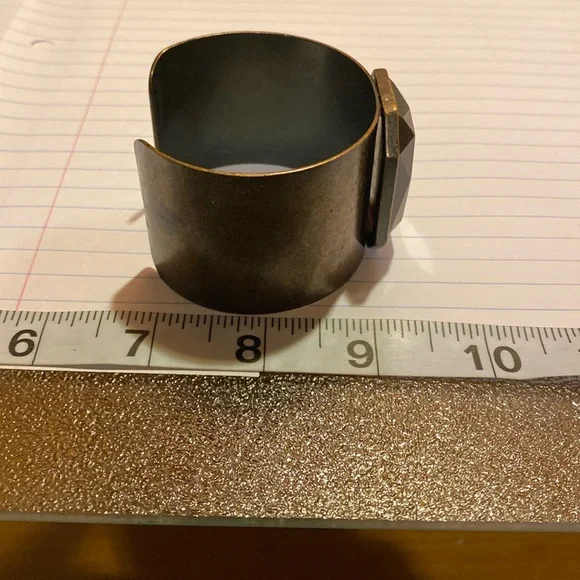 Vintage faux -Costume bracelet metal - Picture 4 of 7